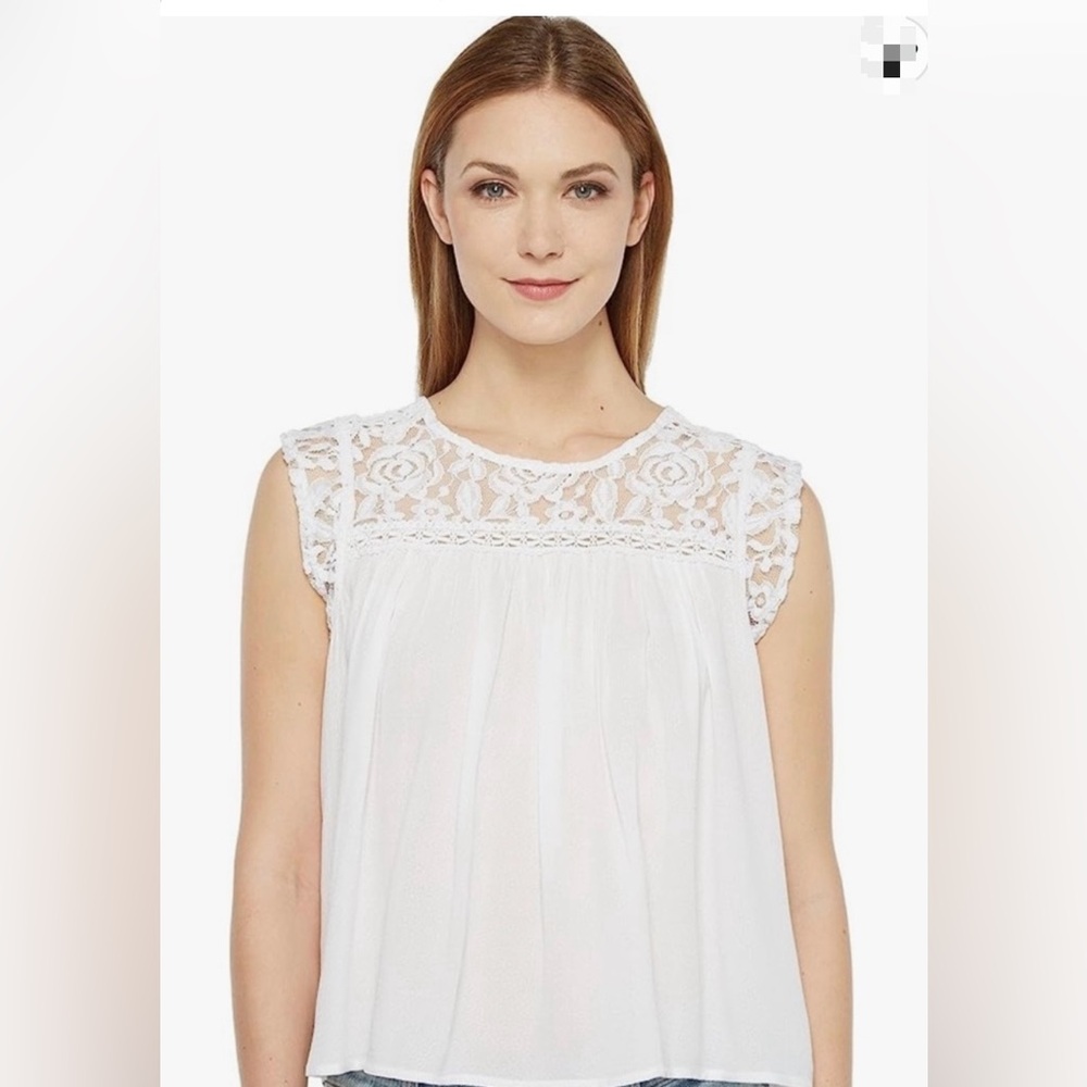 Ariat candy floral lace top blouse
